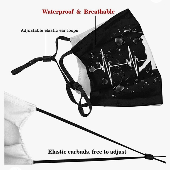 ⛳️NWT 2 GOLF MASKS WITH CARBON FILTERS - Picture 4 of 6